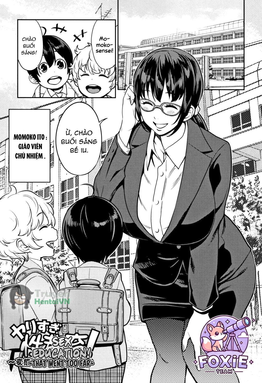 Yarisugi Seikyouiku! ~Hentai Onna Kyoushi Kikiippatsu~