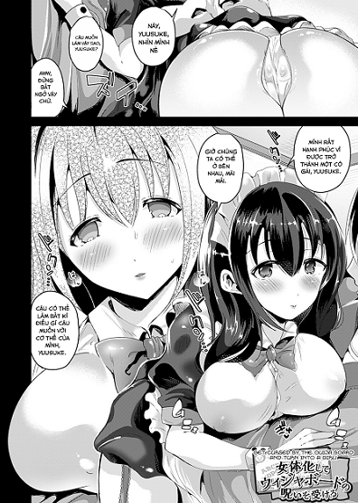 Truyện Hentai Nyotaika Shite Gokujou no Kanojo ni Naru