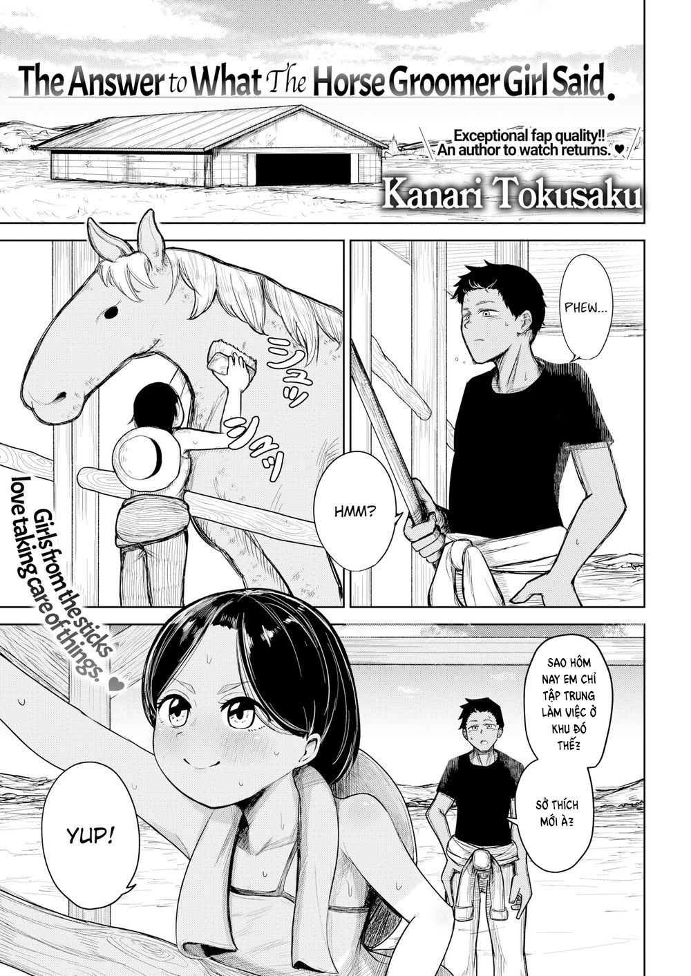 Truyện Hentai The Answer to What The Horse Groomer Girl Said